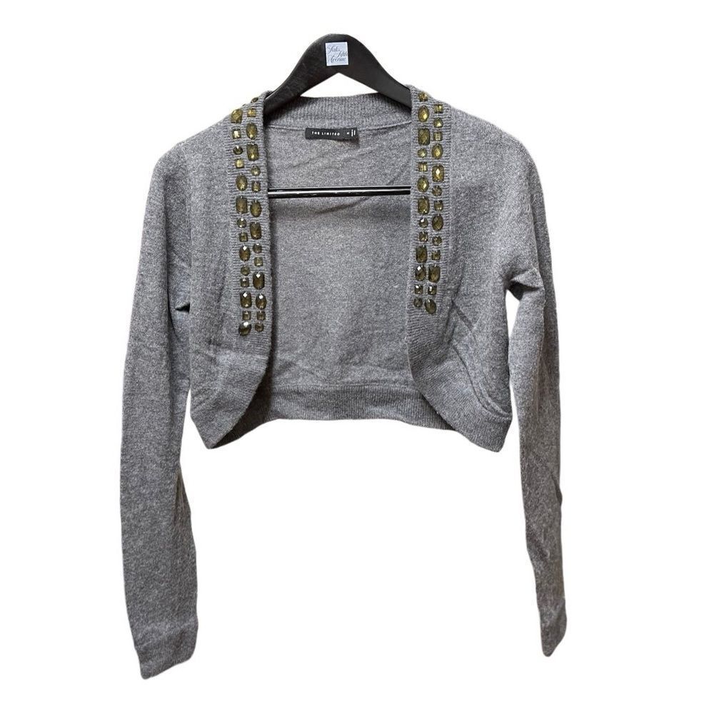 🌟The Limited🌟 Sweater Cardigan with Gem Stone